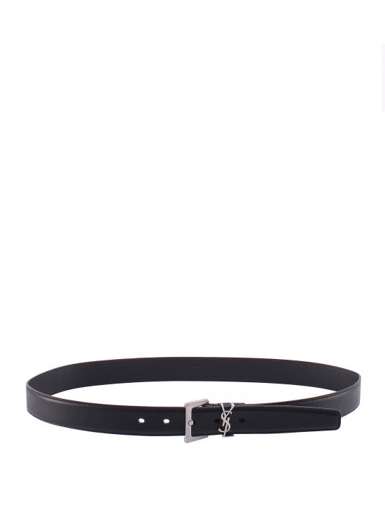 25SS 생로랑 레귤러 벨트 634437BOO0E1000 BLACK DOM - SAINT LAURENT