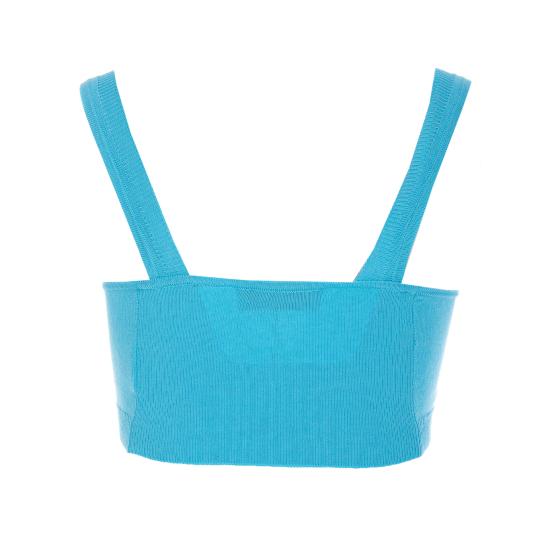  비비안웨스트우드 민소매 티셔츠 1803003ZY001VL402 TURQUOISE DOM - VIVIENNE WESTWOOD