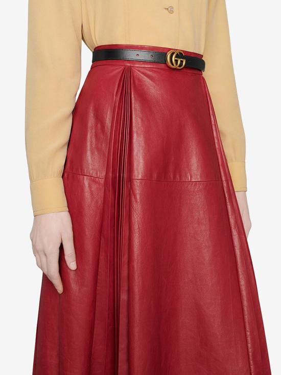 25SS 구찌 레귤러 벨트 65941892TIC9769 BLACK DOM - GUCCI