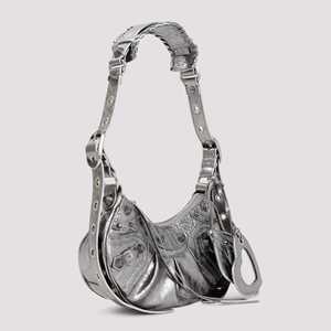  발렌시아가 LE CAGOLE 르 카골 XS 숄더백  6713090GT3Y8122 SILVER DOM - BALENCIAGA