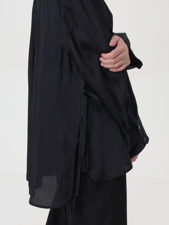  가니 셔츠 F9209099 BLACK DOM - GANNI