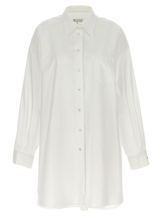  마르지엘라 셔츠 S51DL0253S54750100 WHITE DOM