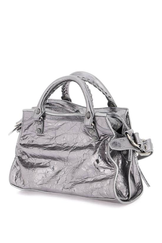  발렌시아가 토트백 700940210BM8103 Silver - BALENCIAGA