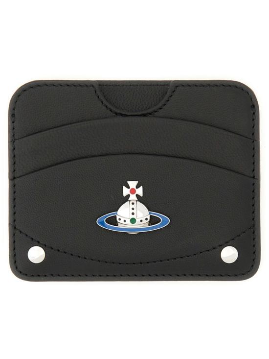 25FW 비비안웨스트우드 명함지갑 54030002UL001LN403 BLACK DOM