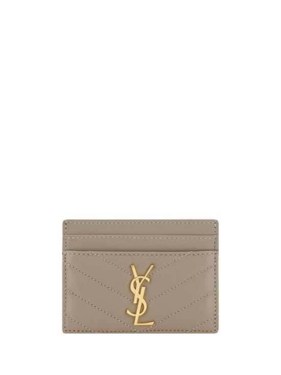  생로랑 카드지갑 423291AAA441722 DUSTY GREY DOM - SAINT LAURENT