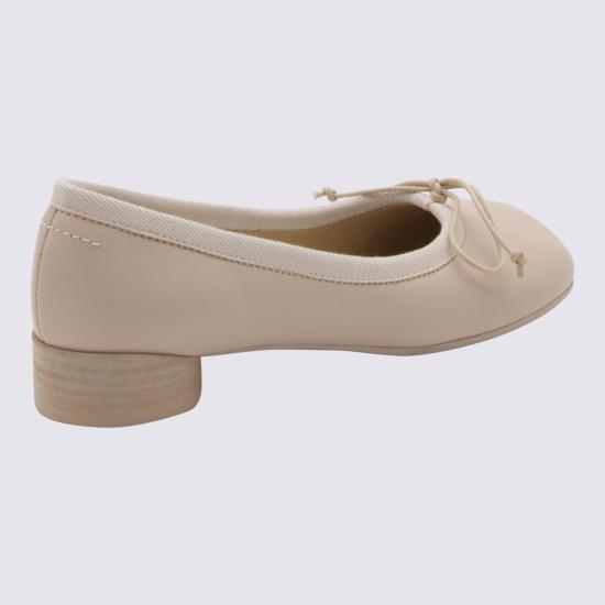  MM6 메종마르지엘라 ANATOMIC 아나토믹 발레 플랫 슈즈  S59WZ0096P3628T2084 PINK BEIGE DOM - MM6 MAISON MARGIELA