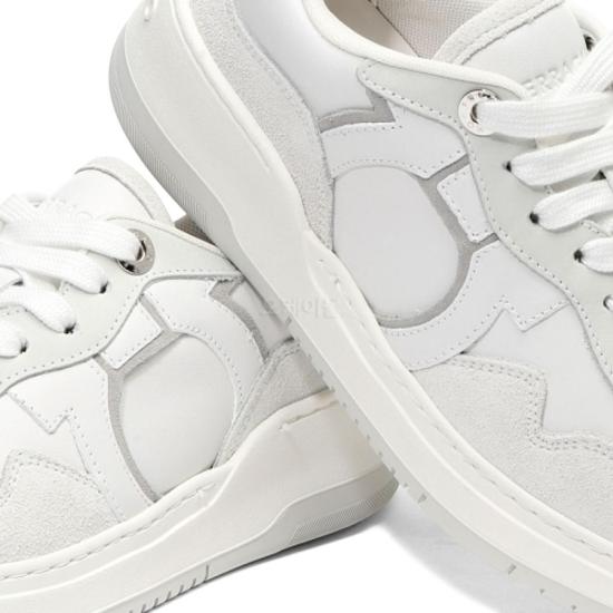  살바토레 페라가모 스니커즈 030576 770225 OPTIC WHITE DOM - SALVATORE FERRAGAMO