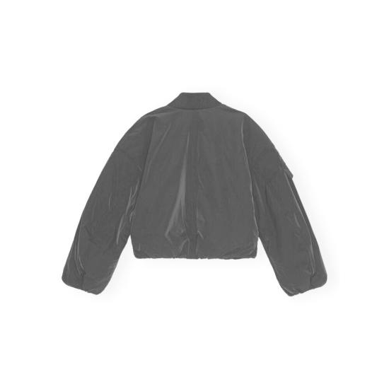 25FW 가니 자켓 F9180099 BLACK DOM - GANNI