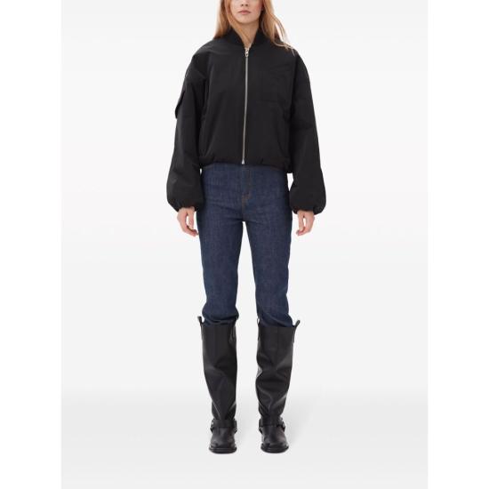 25FW 가니 자켓 F9180099 BLACK DOM - GANNI