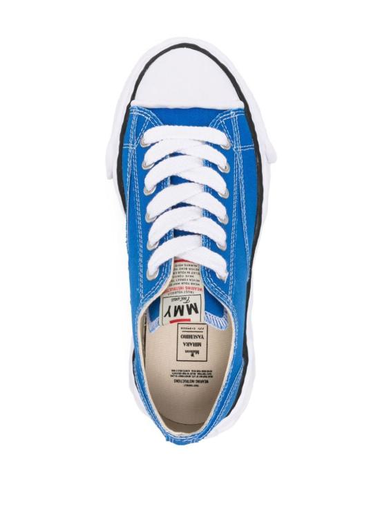 26SS 메종 미하라 야스히로 피터슨23 OG 솔 캔버스 로우탑 A11FW702 CL BLUE DOM - MAISON MIHARA YASUHIRO