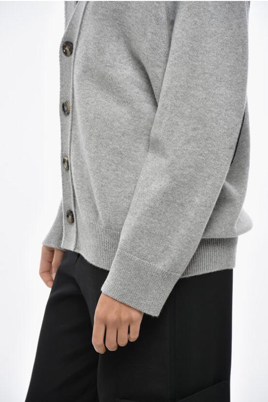  보테가베네타 가디건 774699V2MM08531 GRAY DOM - BOTTEGA VENETA