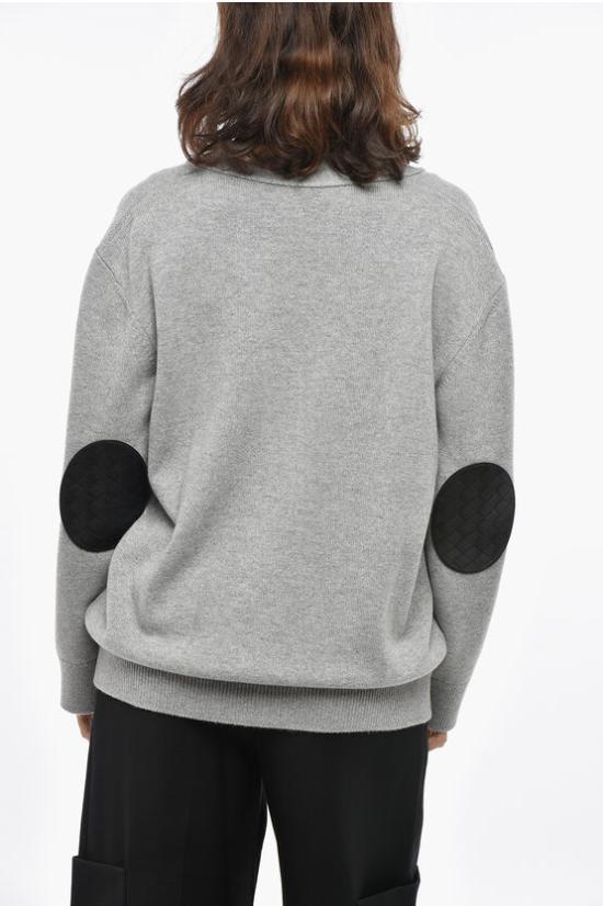  보테가베네타 가디건 774699V2MM08531 GRAY DOM - BOTTEGA VENETA