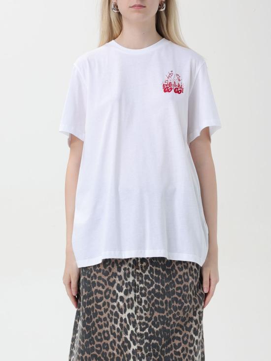  가니 반팔 티셔츠 T3925151 WHITE DOM