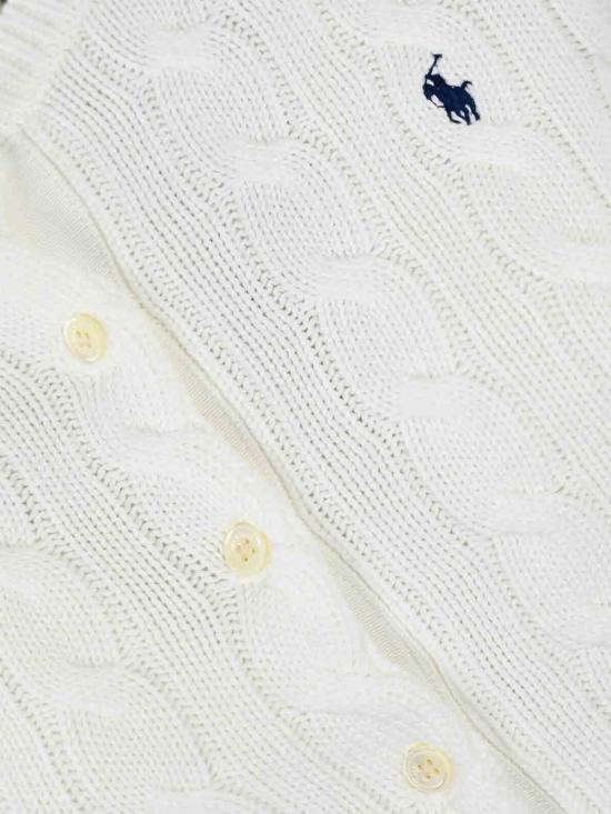 25SS 폴로 랄프로렌 포니 로고 자수 케이블 니트 크루넥 가디건 211891643001 DOM - POLO RALPH LAUREN