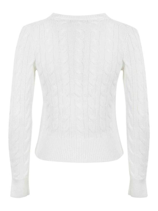 25SS 폴로 랄프로렌 포니 로고 자수 케이블 니트 크루넥 가디건 211891643001 DOM - POLO RALPH LAUREN