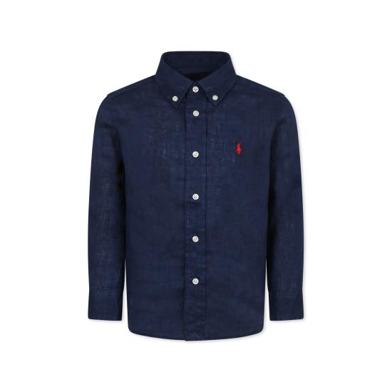 26SS [키즈] 랄프 로렌 셔츠 967600004 NEWPORT NAVY BLUE