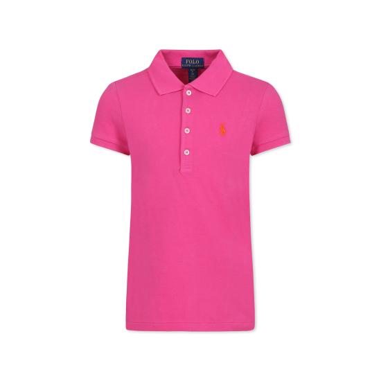 25SS [키즈] 랄프 로렌 폴로 셔츠 698589139 BELMONT PNK W FUCHSIA