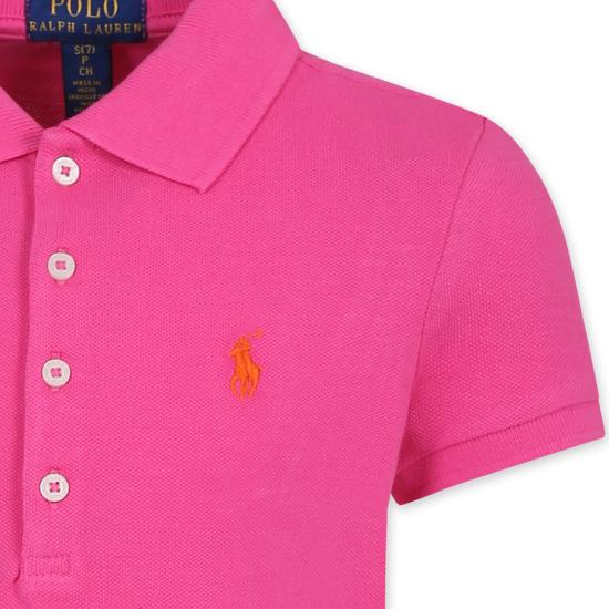 25SS [키즈] 랄프 로렌 폴로 셔츠 698589139 BELMONT PNK W FUCHSIA - RALPH LAUREN