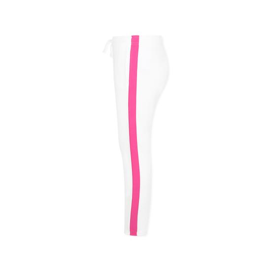 25SS [키즈] 랄프 로렌 트레이닝/조거 팬츠 957361001 PAPER WHITE W BELMONT PINK - RALPH LAUREN