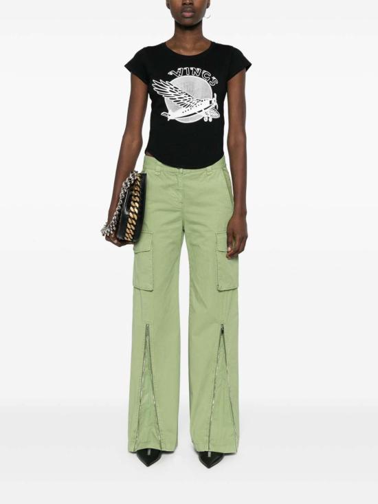 24FW 스텔라 맥카트니 반팔 티셔츠 6J02843SPZ121000 Black - STELLA MCCARTNEY