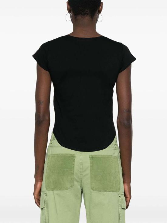 24FW 스텔라 맥카트니 반팔 티셔츠 6J02843SPZ121000 Black - STELLA MCCARTNEY