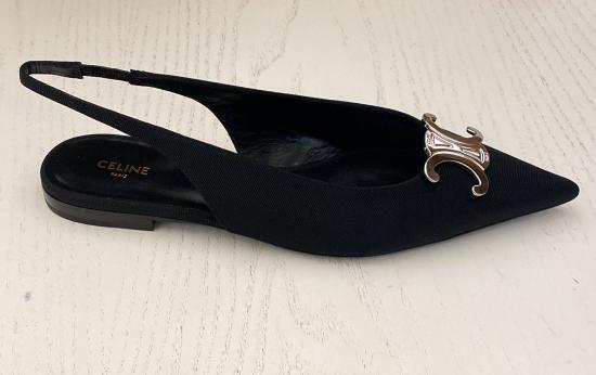  셀린느 플랫 슈즈 358012285C38NO BLACK DOM