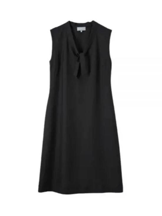  마가렛호웰 미디 원피스 WODR0502S24LCE BLK BLACK DOM