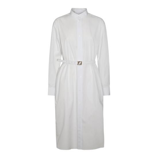  펜디 미디 원피스 FDD008ARU3F1F3H DOM