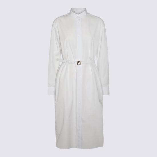  펜디 미디 원피스 FDD008ARU3F1F3H DOM - FENDI