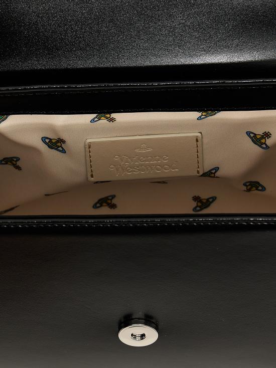  비비안웨스트우드 크로스백 43040069UL0077N401 BLACK DOM - VIVIENNE WESTWOOD