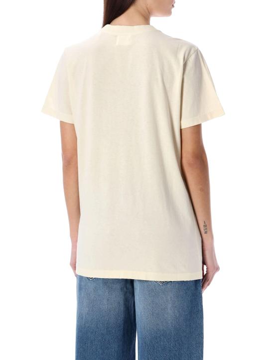  이자벨마랑 ZOELINE 조엘린 프린팅 반팔 티셔츠 TS0147FAB1N09E23EC ECRU DOM - ISABEL MARANT