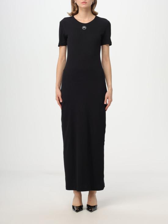  마린세르 롱 원피스 WDR057CJER0011BK99 BLACK DOM
