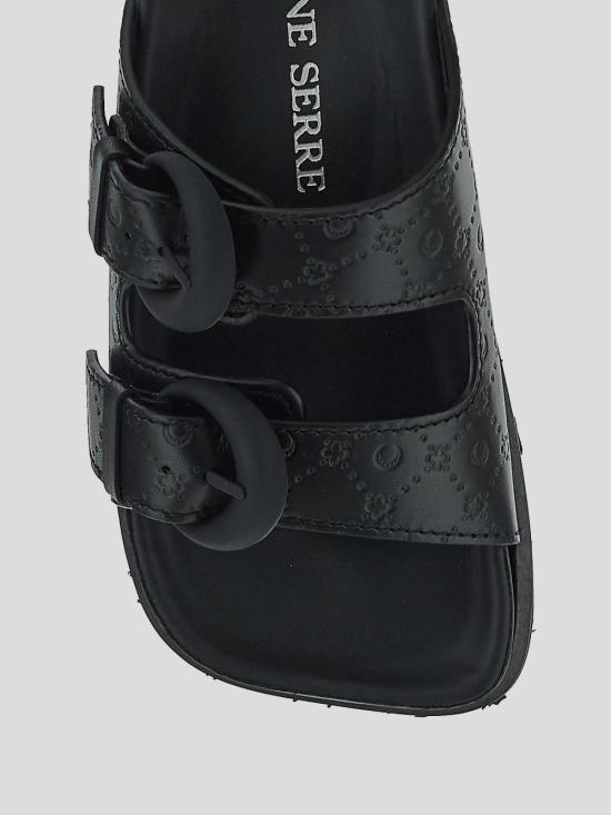  마린세르 뮬/슬리퍼 WFW015RLEA0010BK99 BLACK DOM - MARINE SERRE