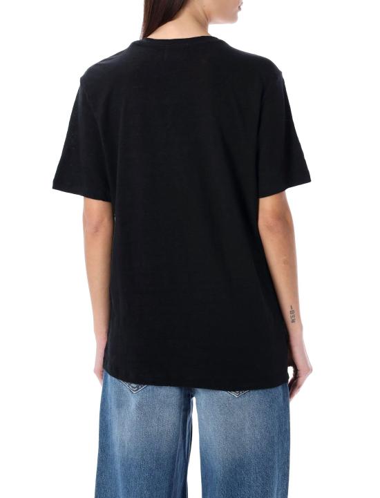  이자벨마랑 반팔 티셔츠 TS0001FB A1N09E 01BK BLACK DOM - ISABEL MARANT