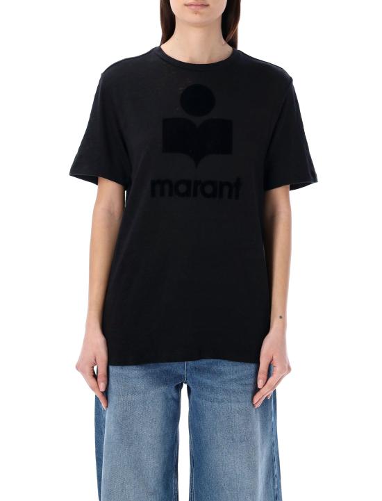  이자벨마랑 반팔 티셔츠 TS0001FB A1N09E 01BK BLACK DOM