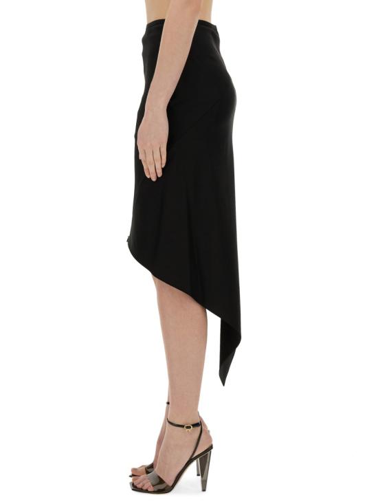  헬무트랭 미디 스커트 O01HW302 001 BLACK DOM - HELMUT LANG