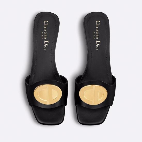  디올 뮬/슬리퍼 KCQ932VEA 900 BLACK DOM - DIOR