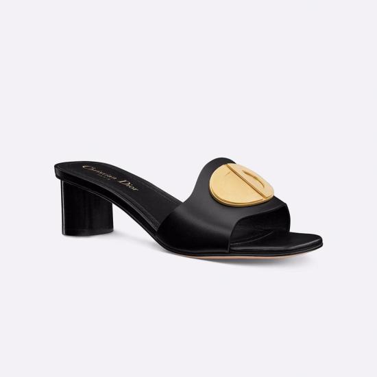 디올 뮬/슬리퍼 KCQ932VEA 900 BLACK DOM