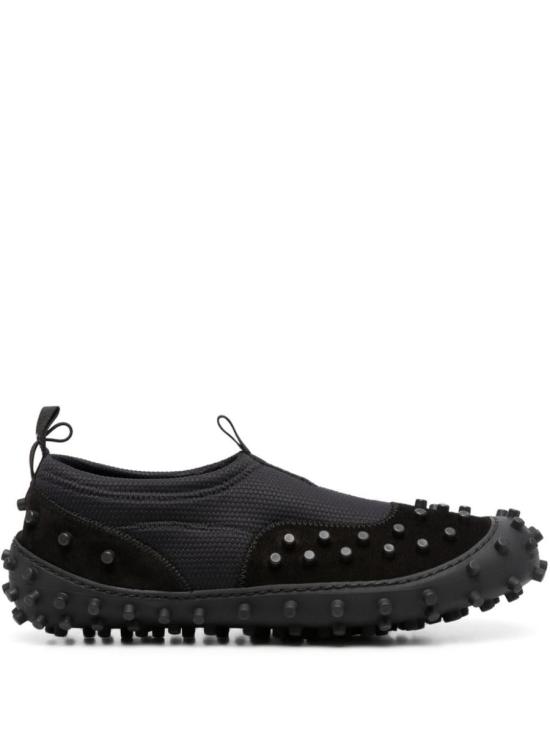  써네이 스니커즈 MSHOXFLS031 NYL024 001 BLACK DOM