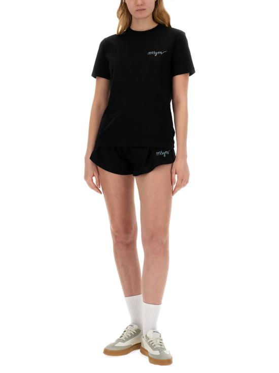  엠에스지엠 숏팬츠 3641MDB72 247002 99 BLACK DOM - MSGM