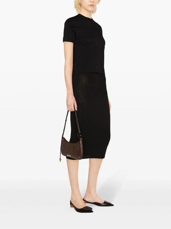 25SS 자크뮈스 그로그랭 반소매 티셔츠 241JS1332031990 BLACK DOM - JACQUEMUS