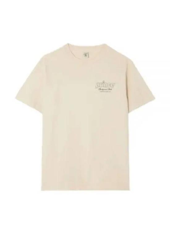  스포티앤리치 반팔 티셔츠 TO042S414PC CREAM NAVY DOM