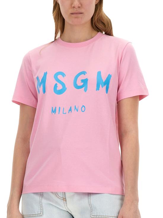  엠에스지엠 반팔 티셔츠 3641MDM51024700212 PINK DOM - MSGM
