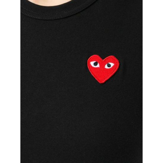  꼼데가르송 반팔 티셔츠 P1T107 BLACK DOM - COMME DES GARCONS