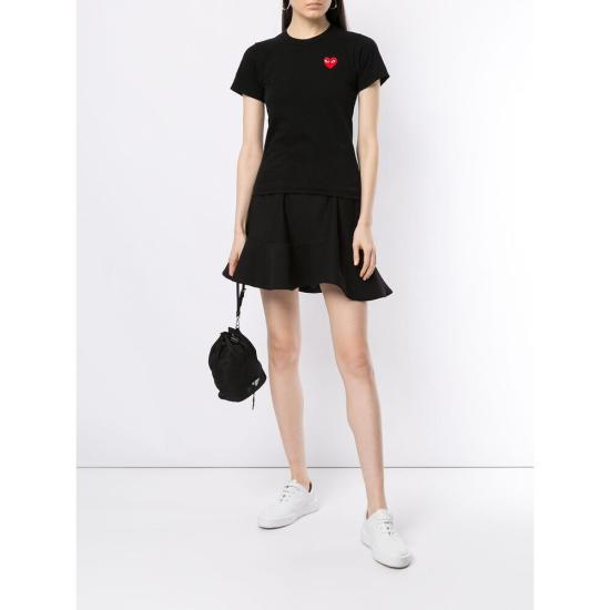  꼼데가르송 반팔 티셔츠 P1T107 BLACK DOM - COMME DES GARCONS