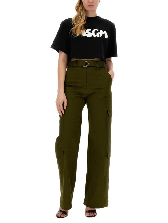  엠에스지엠 반팔 티셔츠 3641MDM10024700299 BLACK DOM - MSGM