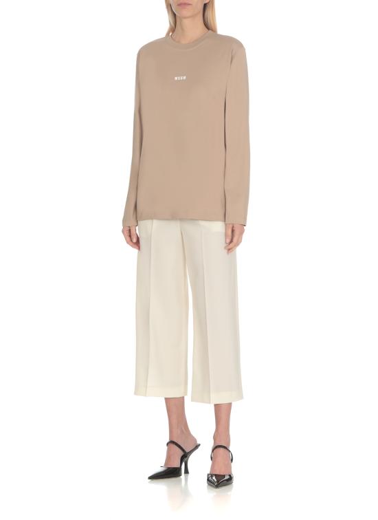  엠에스지엠 긴팔 티셔츠 3641MDM50124700223 BEIGE DOM - MSGM