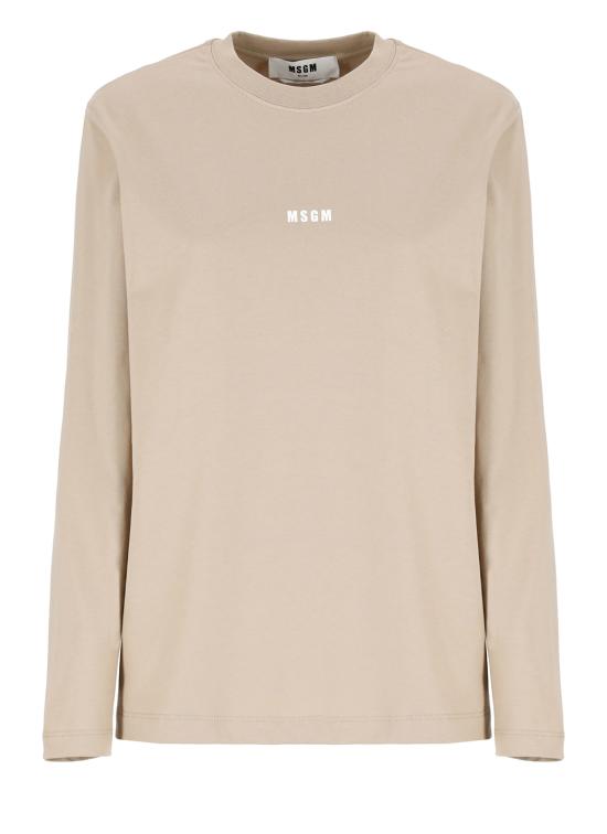  엠에스지엠 긴팔 티셔츠 3641MDM50124700223 BEIGE DOM
