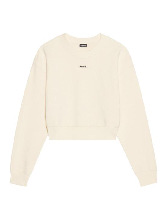  자크뮈스 긴팔 티셔츠 241JS1632341130 LIGHT BEIGE DOM