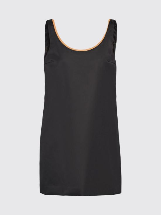  프라다 숏 원피스 2307091WQ8F0002 BLACK DOM